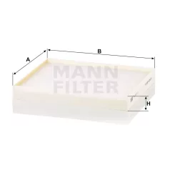 Mann-Filter CU24017 Pollenszűrő