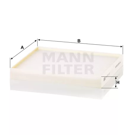Mann-Filter CU24017 Pollenszűrő