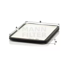 Mann-Filter CU2424 Pollenszűrő