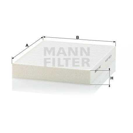 Mann-Filter CU2442 Pollenszűrő