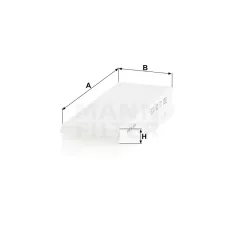 Mann-Filter CU25008-2 Pollenszűrő