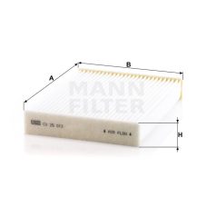 Mann-Filter CU25012 Pollenszűrő