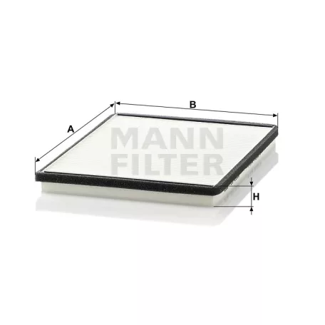 Mann-Filter CU2530 Pollenszűrő