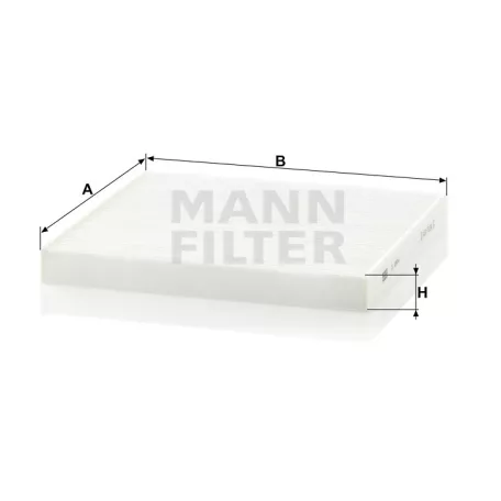 Mann-Filter CU2544 Pollenszűrő
