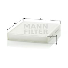 Mann-Filter CU2559 Pollenszűrő