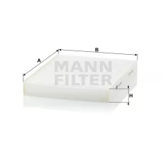 Mann-Filter CU26001 Pollenszűrő