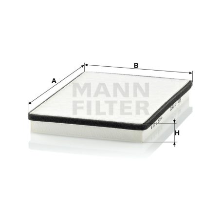 Mann-Filter CU2672 Pollenszűrő