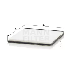 Mann-Filter CU2734 Pollenszűrő