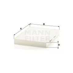 Mann-Filter CU28003 Pollenszűrő