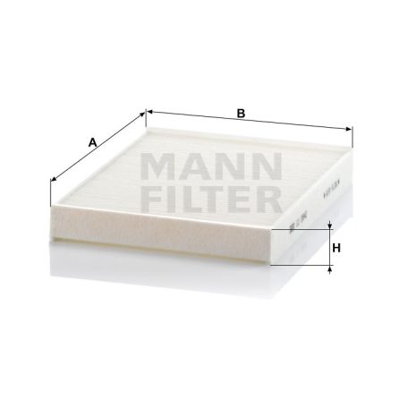 Mann-Filter CU2842 Pollenszűrő