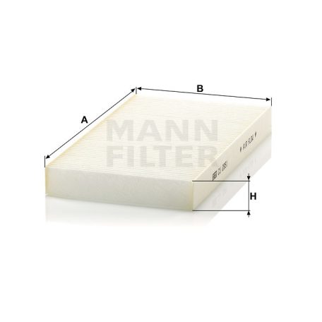 Mann-Filter CU2951 Pollenszűrő