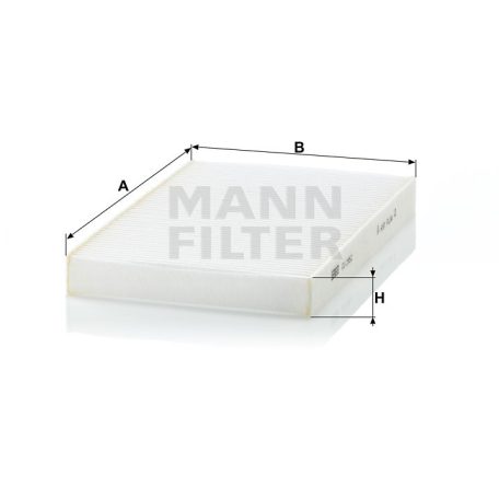 Mann-Filter CU2952 Pollenszűrő