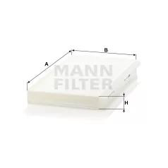 Mann-Filter CU3139 Pollenszűrő