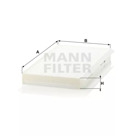 Mann-Filter CU3139 Pollenszűrő