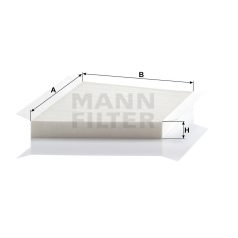 Mann-Filter CU3172 Pollenszűrő