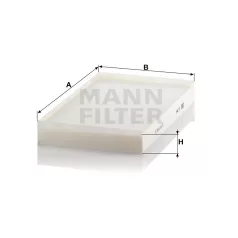 Mann-Filter CU3540 Pollenszűrő