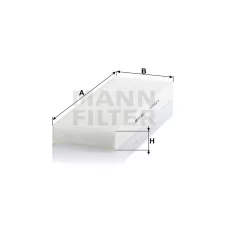 Mann-Filter CU3869 Pollenszűrő