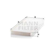 Mann-Filter CU4580 Pollenszűrő