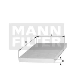 Mann-Filter CU50001 Pollenszűrő