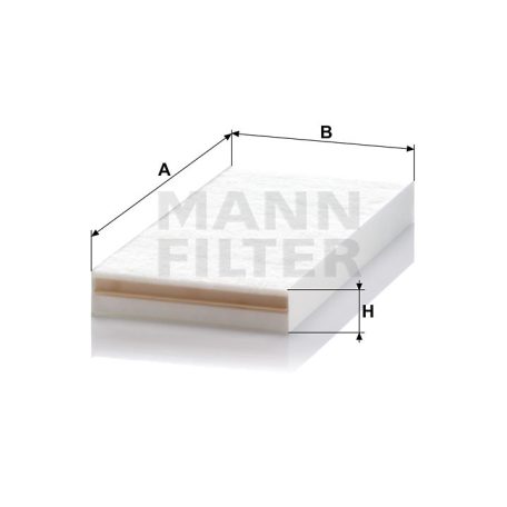 Mann-Filter CU50102 Pollenszűrő