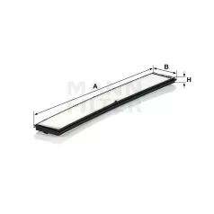 Mann-Filter CU6724 Pollenszűrő