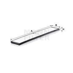 Mann-Filter CU8430 Pollenszűrő