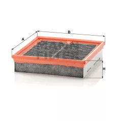 Mann-Filter CUK2184 Aktívszenes Pollenszűrő