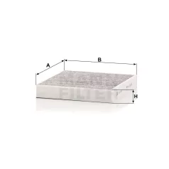 Mann-Filter CUK2440 Aktívszenes Pollenszűrő