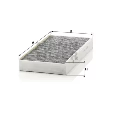 Mann-Filter CUK3240 Aktívszenes Pollenszűrő