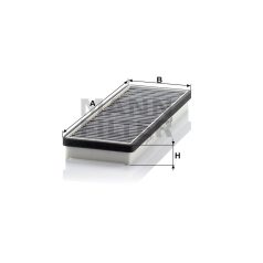 Mann-Filter CUK3823 Aktívszenes Pollenszűrő