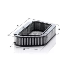 Mann-Filter CUK4136 Aktívszenes Pollenszűrő