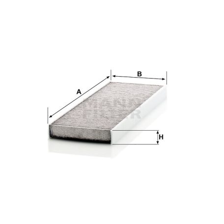 Mann-Filter CUK45004 Aktívszenes Pollenszűrő