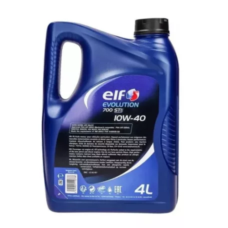 Elf Evolution 700 STI 10W-40 4L motorolaj