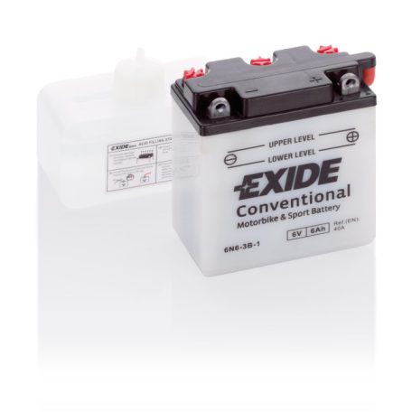 EXIDE 6N6-3B-1 6v 6ah 40A jobb AGM motor akkumulátor