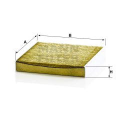 Mann-Filter FP1827 Antibakteriális Pollenszűrő