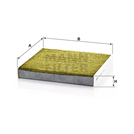Mann-Filter FP1919 Antibakteriális Pollenszűrő