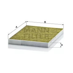 Mann-Filter FP2620 Antibakteriális Pollenszűrő