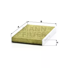 Mann-Filter FP2940 Antibakteriális Pollenszűrő