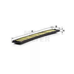 Mann-Filter FP6724 Antibakteriális Pollenszűrő