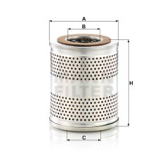 Mann-Filter H1263/1X Olajszűrő