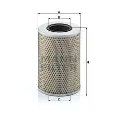 Mann-Filter H1290/1 Olajszűrő