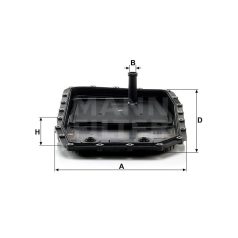 Mann-Filter H50002 Autómata váltó Olajszűrő