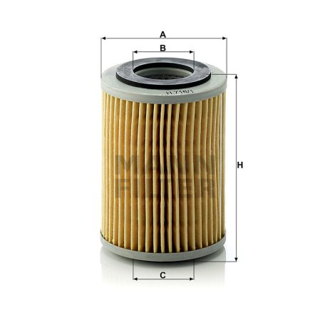 Mann-Filter H716/1X Olajszűrő