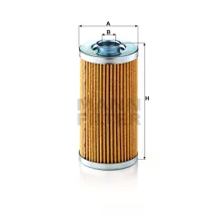 Mann-Filter H824/2X Olajszűrő