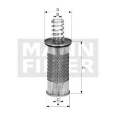 Mann-Filter HD1053 Olajszűrő