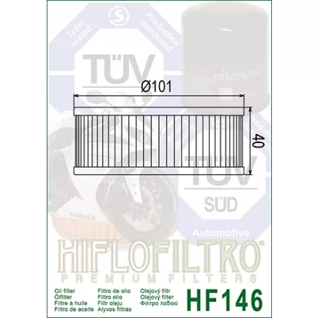 Hiflofiltro HF146 olajszűrő