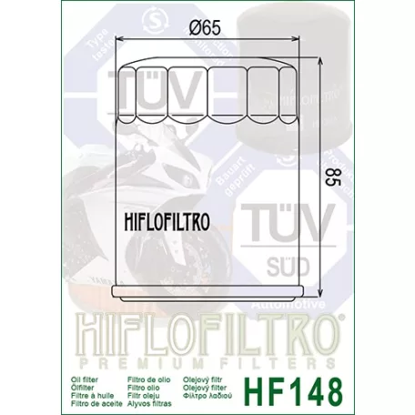 Hiflofiltro HF148 olajszűrő