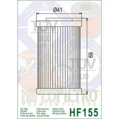 Hiflofiltro HF155 olajszűrő