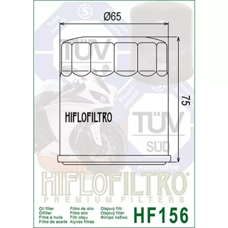Hiflofiltro HF156 olajszűrő