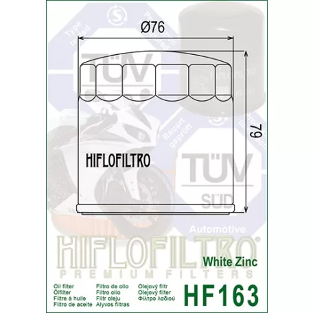 Hiflofiltro HF163 olajszűrő